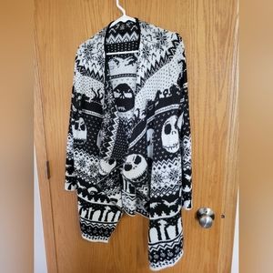 Hot topic nightmare before christmas cardigan XL
